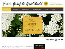 Tablet Screenshot of fromgrieftogratitude.com